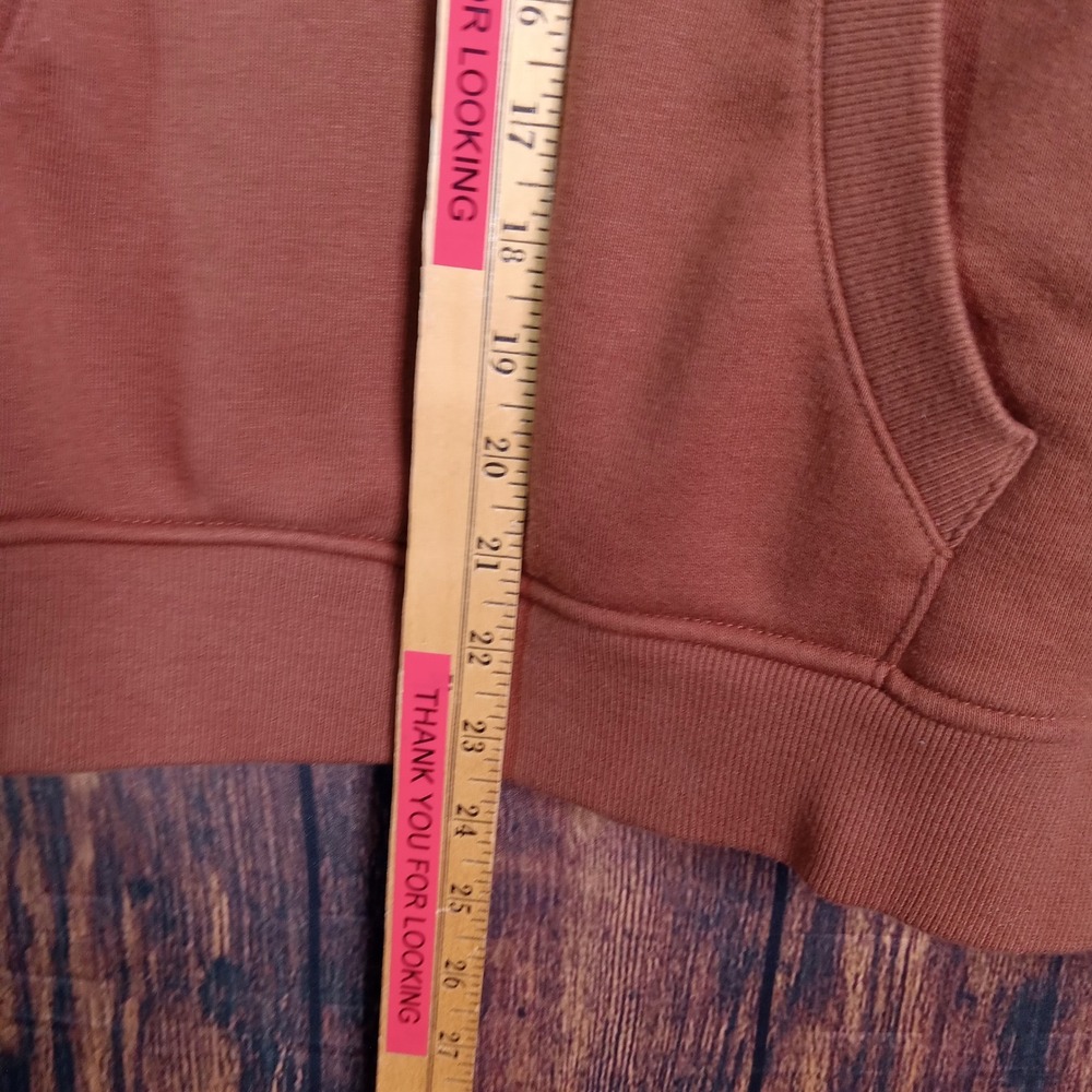 Scotch & Soda Amsterdam Brown Graphic Hoodie Sweatshirt 1841-11705-FA24 Womens L - Picture 7 of 7